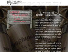 Tablet Screenshot of lincolntrapandskeet.com